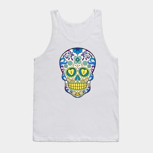 Sugar Skull Art Tank Top